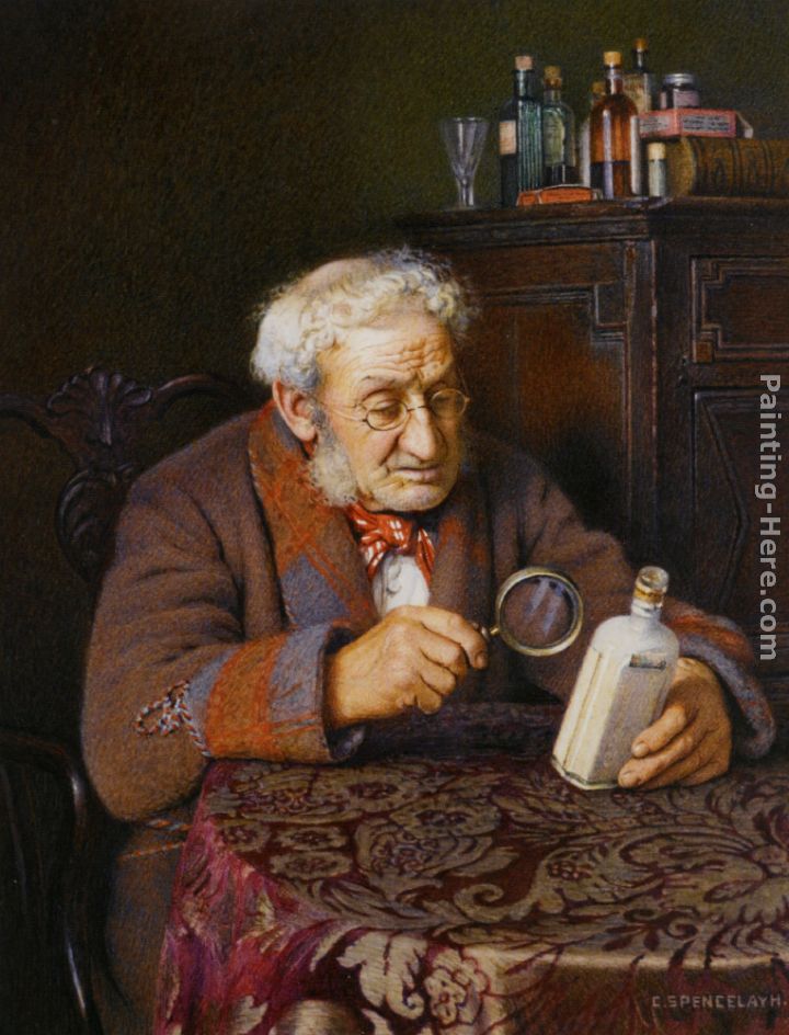 Charles Spencelayh A Touch of Rheumatism